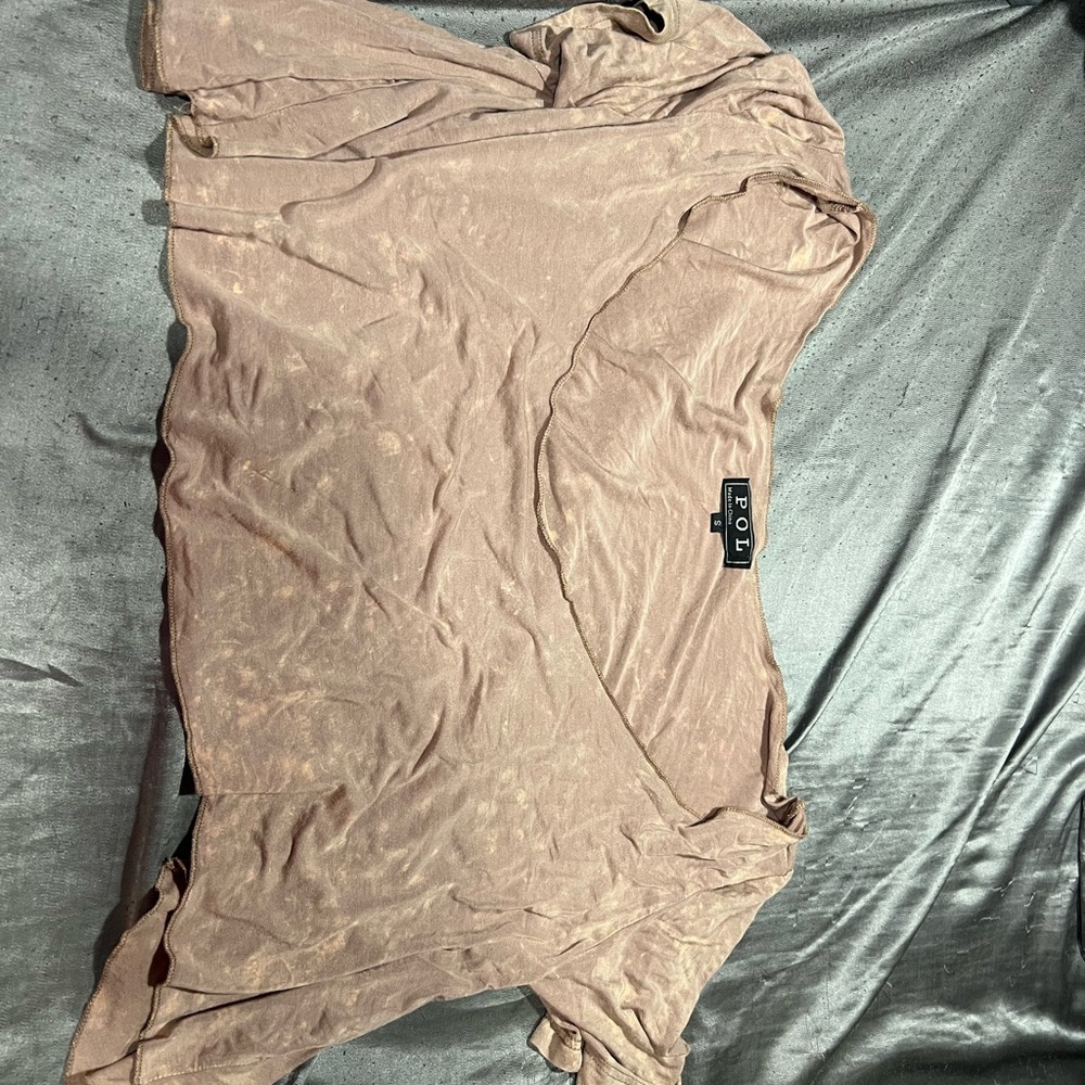 POL Women's Mauve Short Sleeve Tee